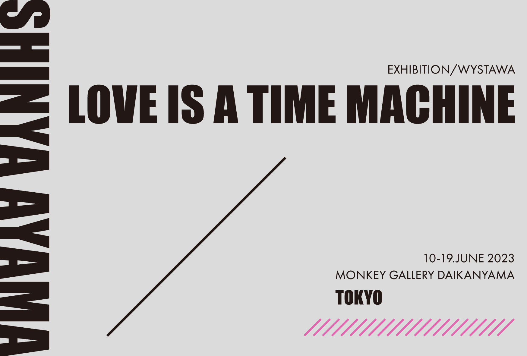 LOVE IS A TIME MACHINE LAUGH & PEACE ART ラフ & ピース アート